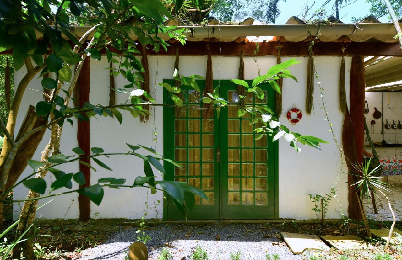Casa A Beira Do Rio Jaguareguava Na Mata Atlantica Em Bertioga Sp Villa ภายนอก รูปภาพ