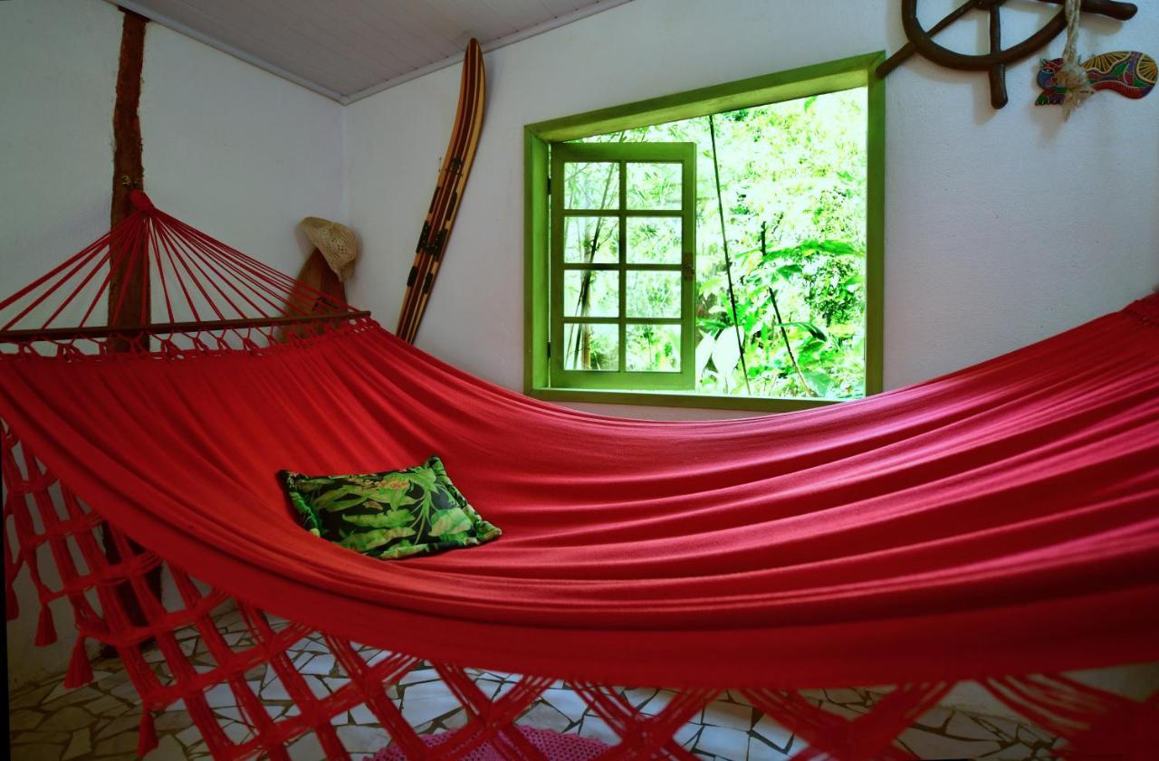 Casa A Beira Do Rio Jaguareguava Na Mata Atlantica Em Bertioga Sp Villa ภายนอก รูปภาพ