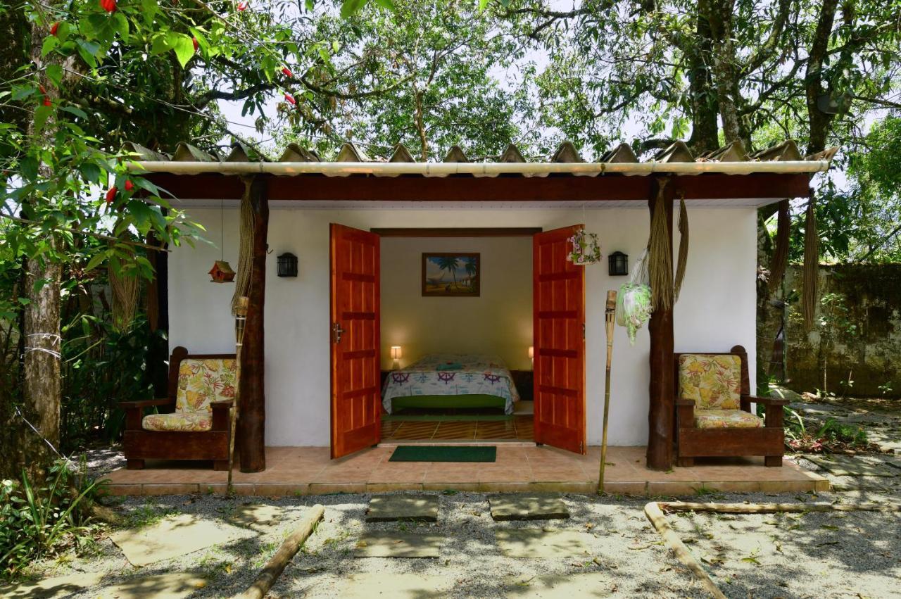 Casa A Beira Do Rio Jaguareguava Na Mata Atlantica Em Bertioga Sp Villa ภายนอก รูปภาพ