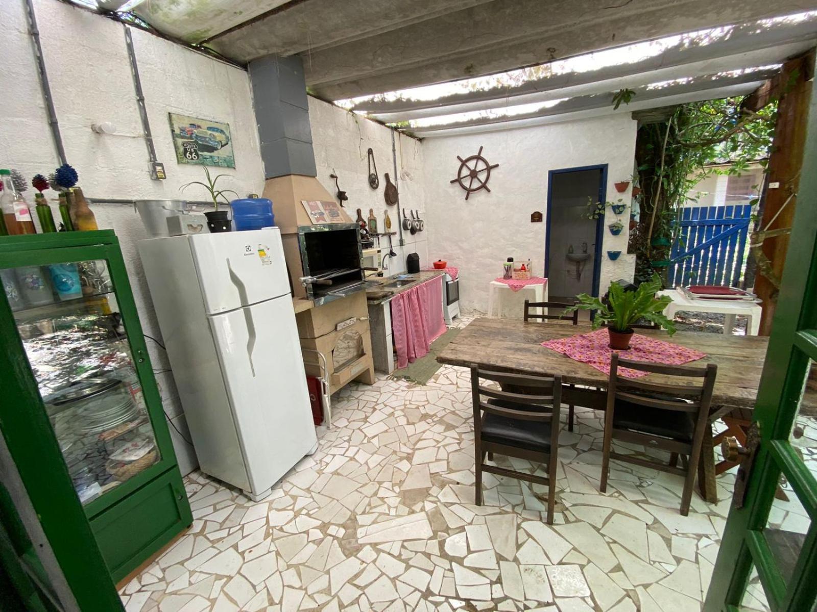 Casa A Beira Do Rio Jaguareguava Na Mata Atlantica Em Bertioga Sp Villa ภายนอก รูปภาพ
