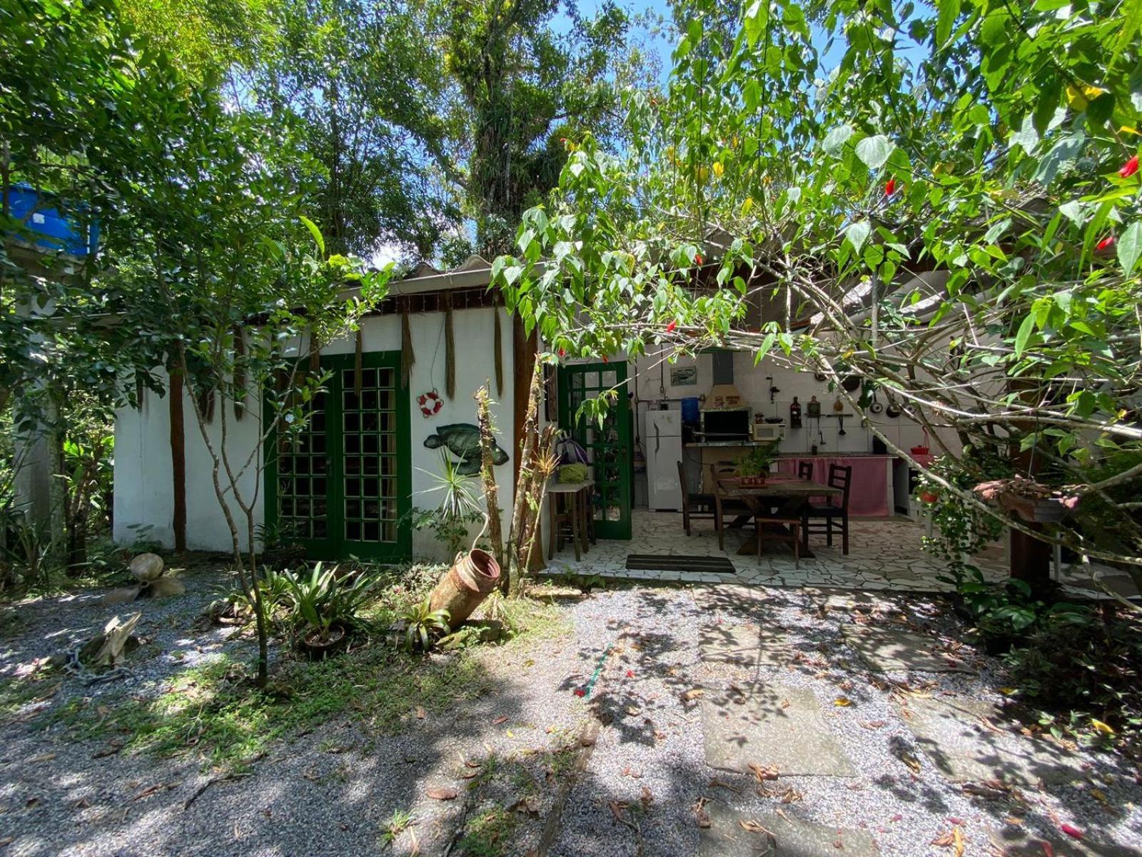Casa A Beira Do Rio Jaguareguava Na Mata Atlantica Em Bertioga Sp Villa ภายนอก รูปภาพ